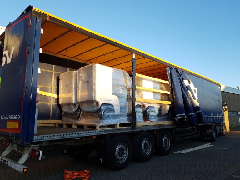 Anlieferung Paxster 1