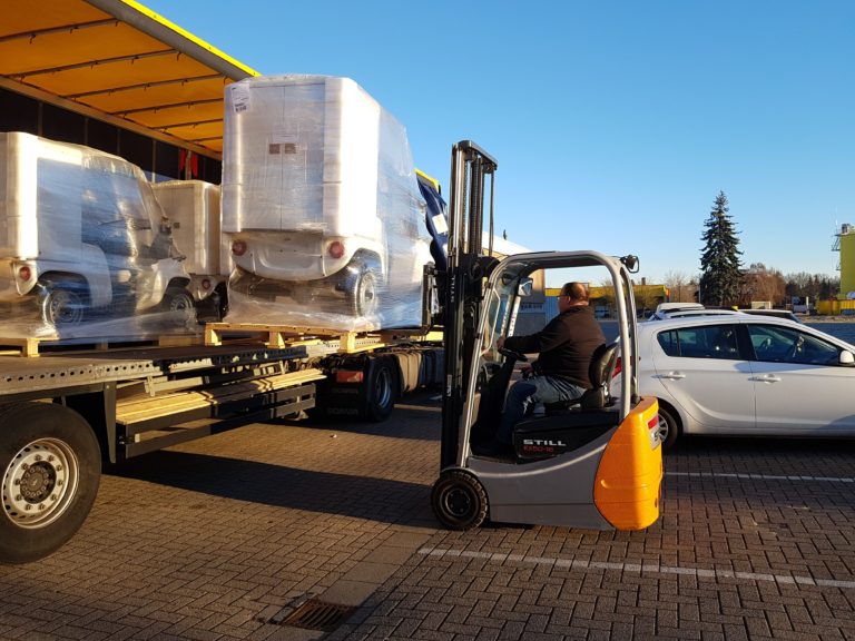 Anlieferung Paxster 2